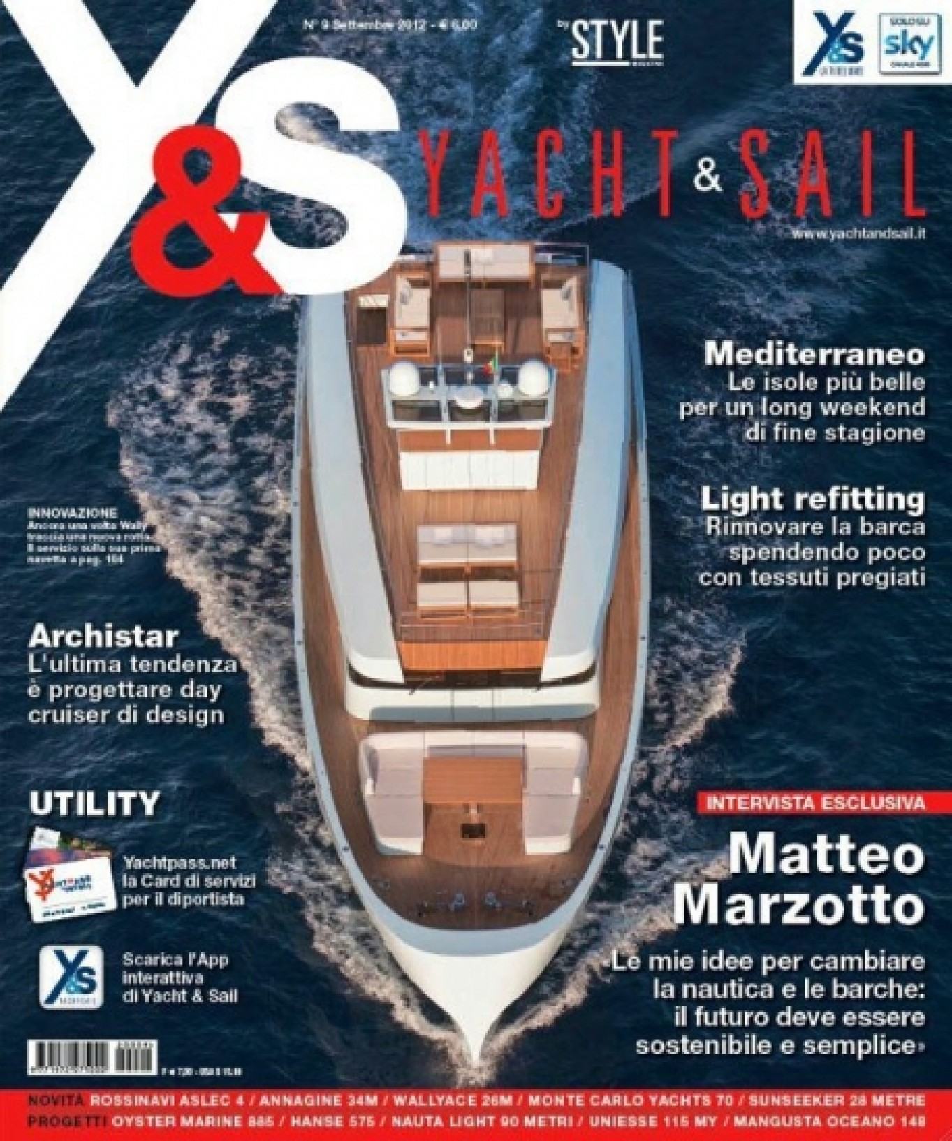 2012 - Prima Pagina su YACHT & SAIL